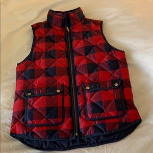 J.Crew puffer quilted down vest